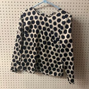 H&M spotted top size 8